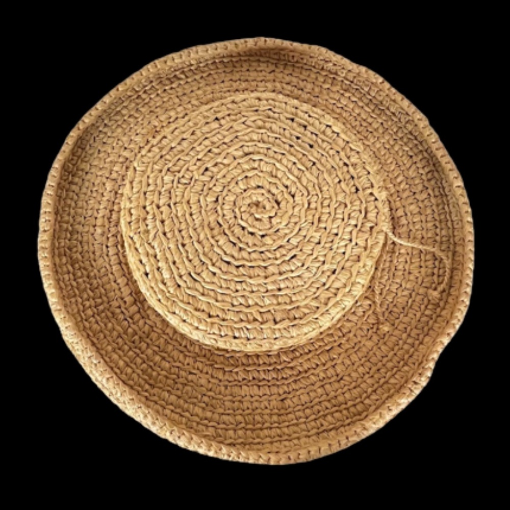 Helen Kaminski Raffia Vintage Handmade Women's Hat Australia Host Pick - Picture 4 of 11